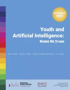 Youth and Artificial Intelligence